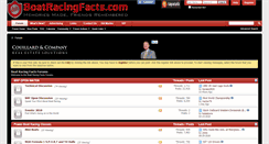 Desktop Screenshot of boatracingfacts.com